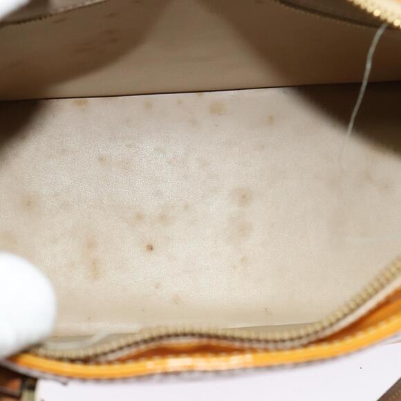 LOUIS VUITTON Monogram Vernis Houston Hand Bag Beige M91004 - Picture 11 of 16